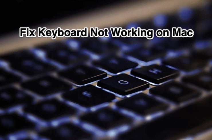 Corrigir teclado do Mac que não responde