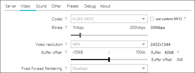 Снижение видеопараметров для стабильности