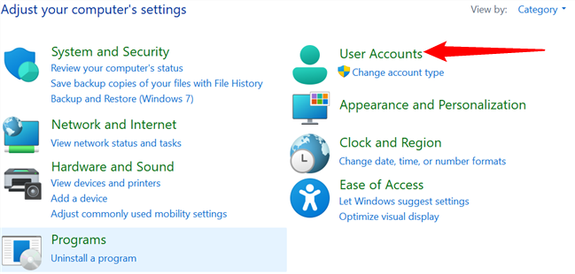 Откройте раздел 