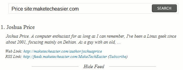 Комбинированный поиск по теме и сайту