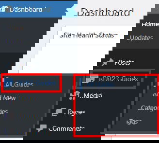 Новый пункт меню CPT в админке WordPress