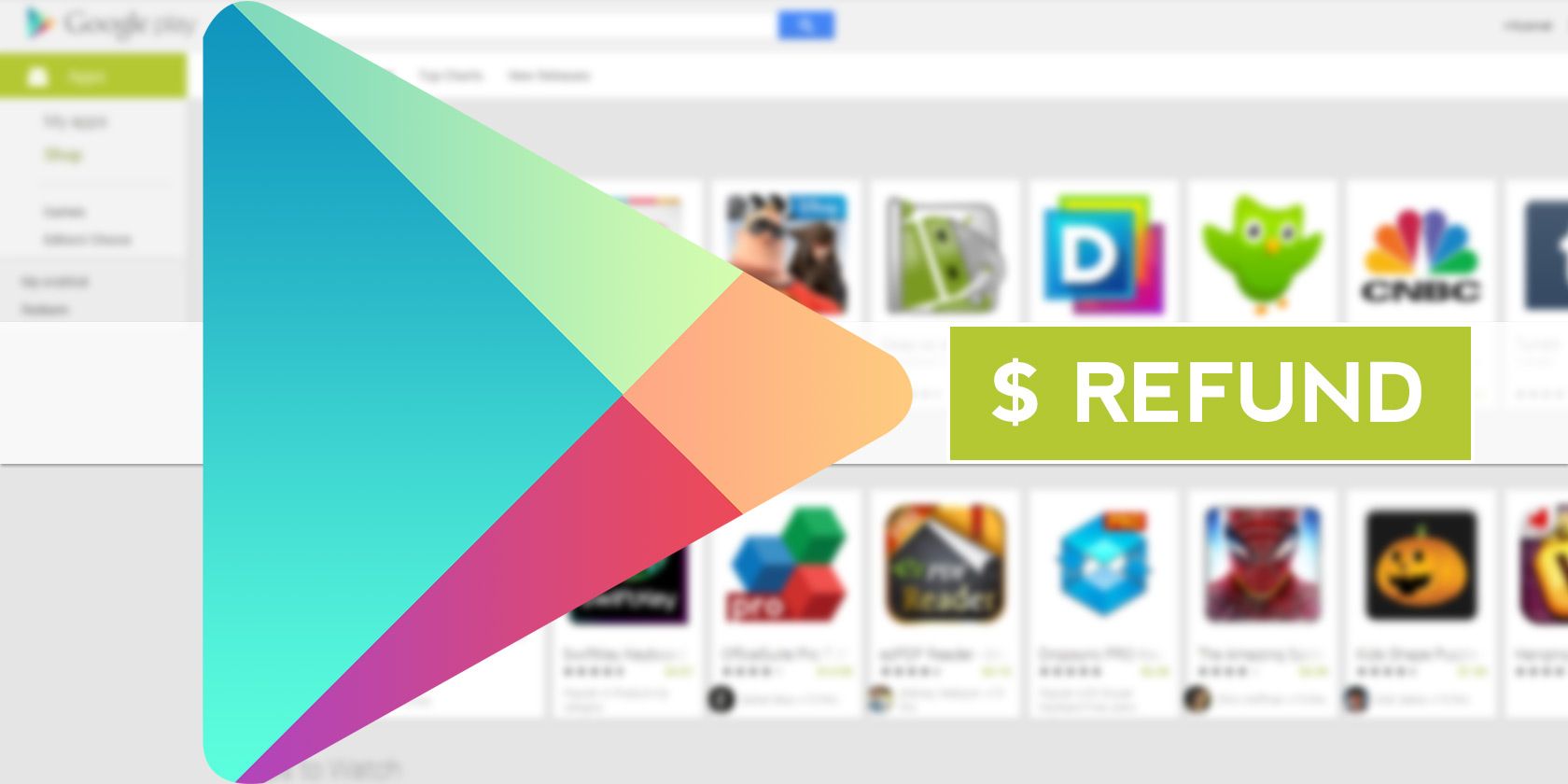 Как получить возврат за приложение Android