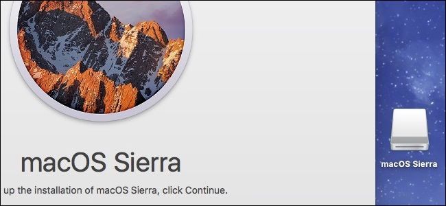Установить macOS Sierra на внешний диск
