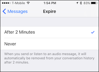 Скриншот: настройка