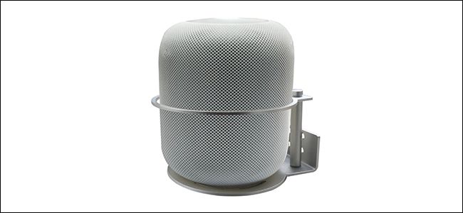 HomePod на настенном креплении