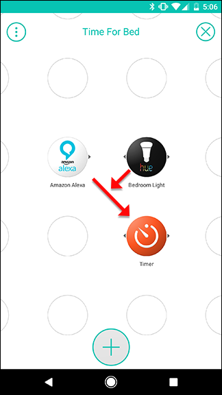 Как связать Alexa, таймер и лампу на сетке