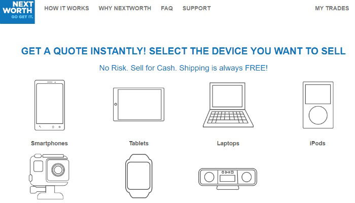 Разнообразные устройства принимают в Nextworth — телефоны, камеры, носимая электроника