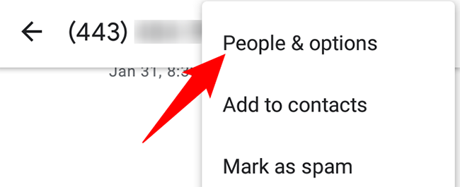 Выберите раздел «Люди и параметры» в меню.