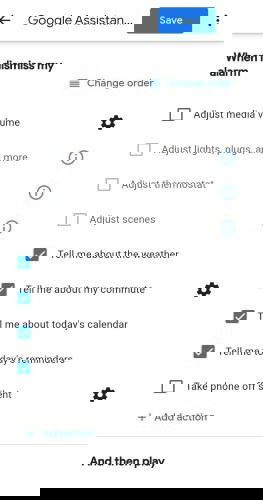Опции Google Assistant для будильника
