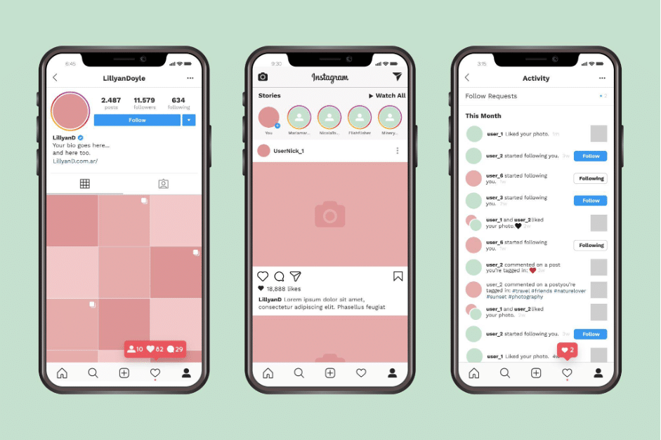 Visuel récapitulatif des bonnes pratiques Instagram