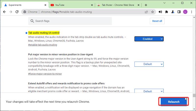 перезапустить chrome