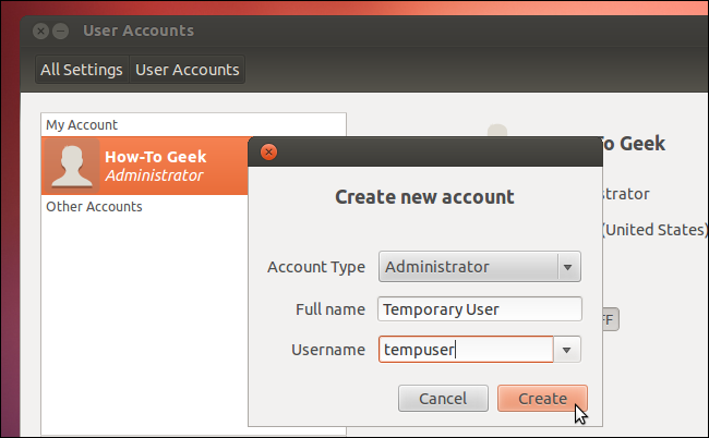 Создание нового пользователя и назначение администратора