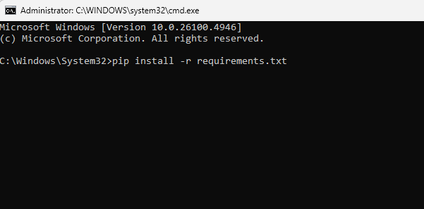 Reinstallazione pacchetti Python