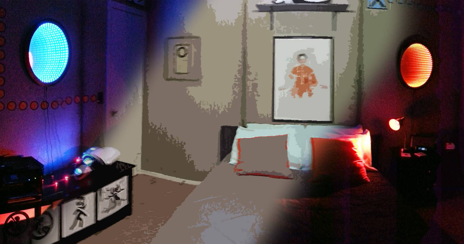 Киберпанк-интерьер своими руками