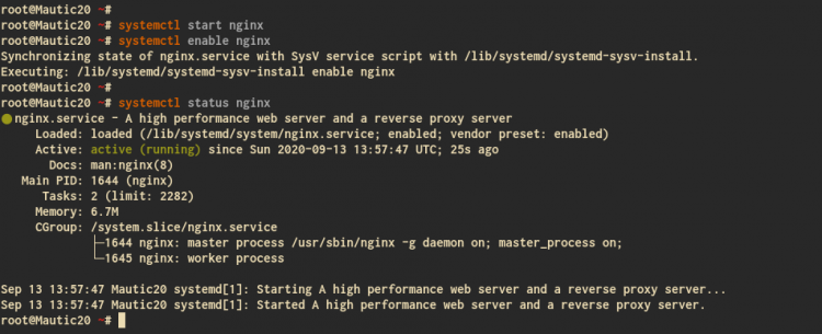 Mautic на Ubuntu 20.04 — установка LEMP + SSL