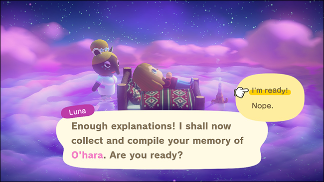 Предупреждения Луни перед загрузкой сна