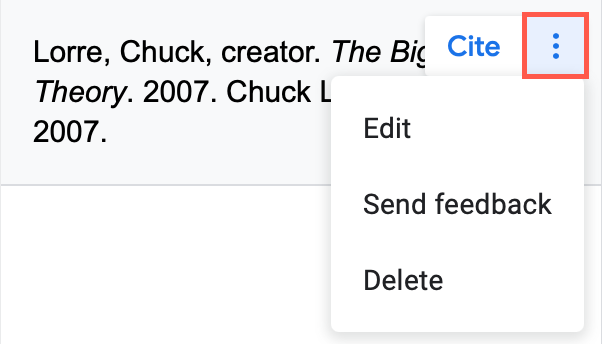 Нажмите дополнительные параметры для источника