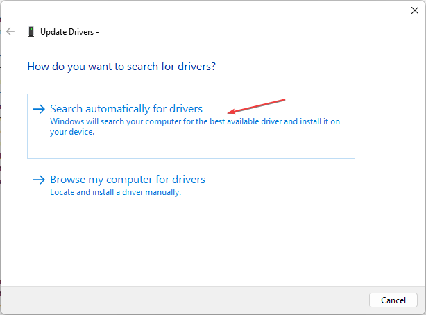 Поиск драйверов автоматически в Windows