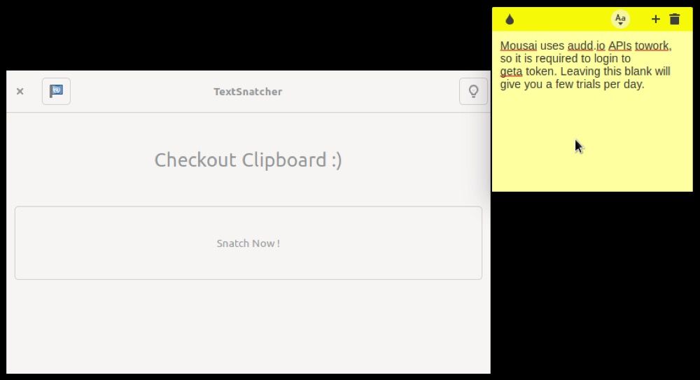 TextSnatcher через буфер обмена