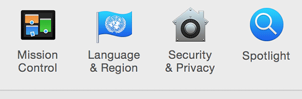 Раздел «Защита и конфиденциальность» в Системных настройках