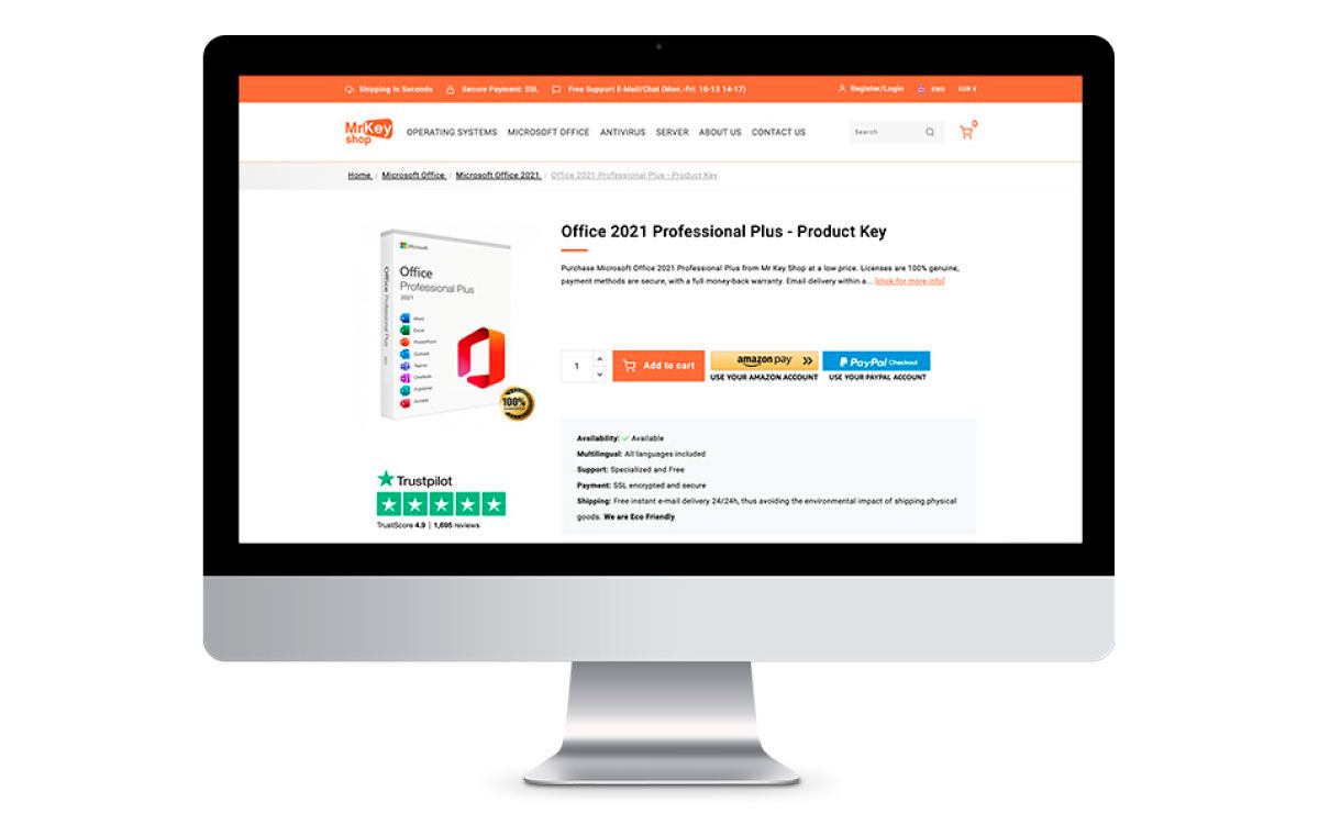 Каталог ключей и лицензий Office