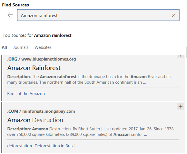 Топ-источники в Researcher