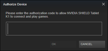 Ввод PIN для подтверждения устройства