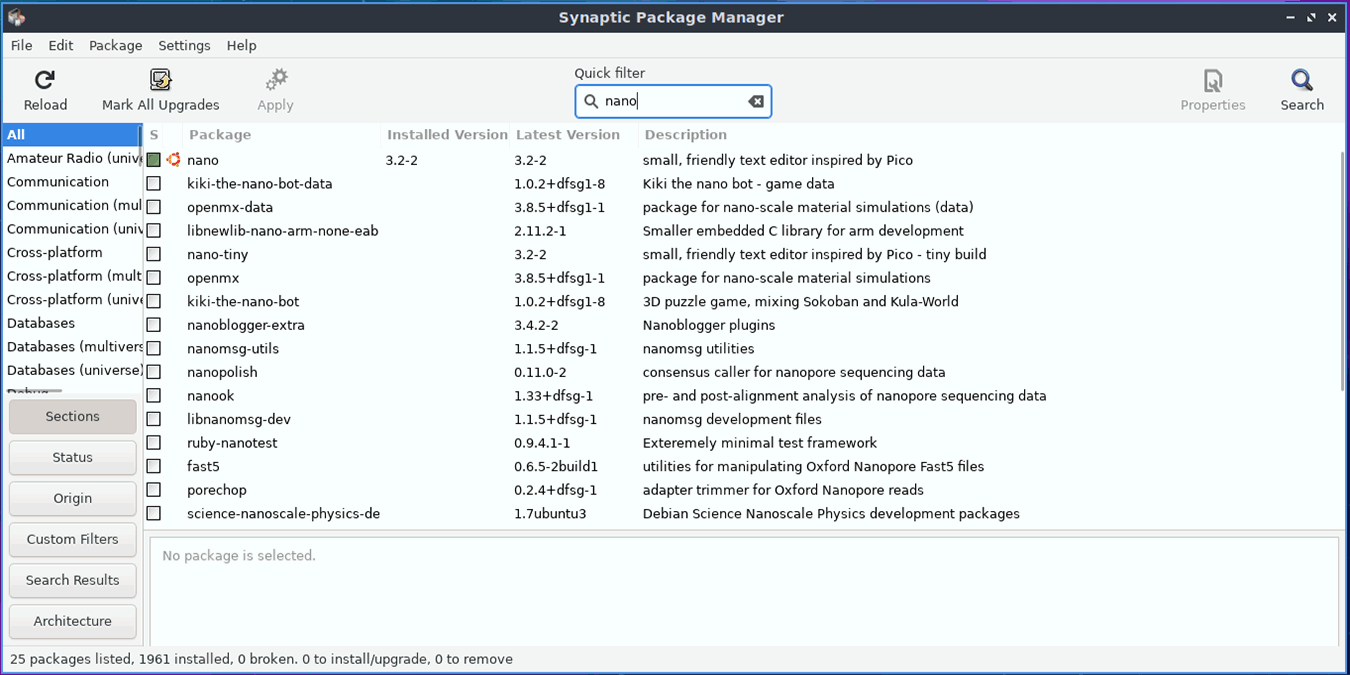 Проверить, установлен ли пакет в Linux
