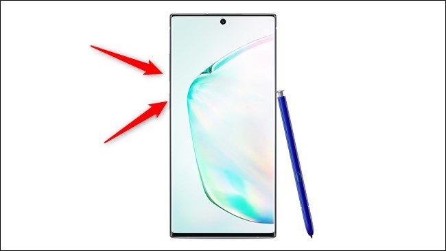 Как выключить Samsung Galaxy Note10 и Note10+
