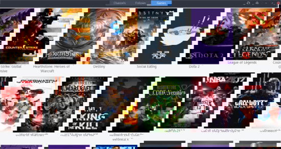 Просмотр каналов и подписок