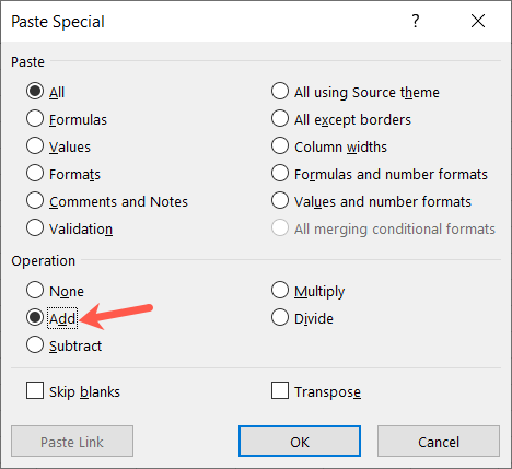 Выберите Добавить