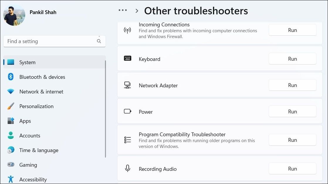 Средство устранения неполадок Power в Windows