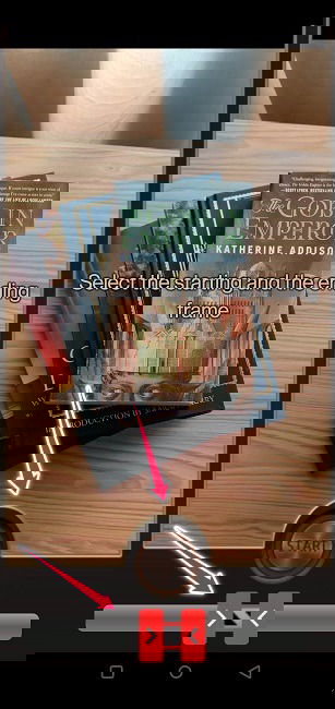 Обрезка видео перед реверсом в Reverse Movie FX