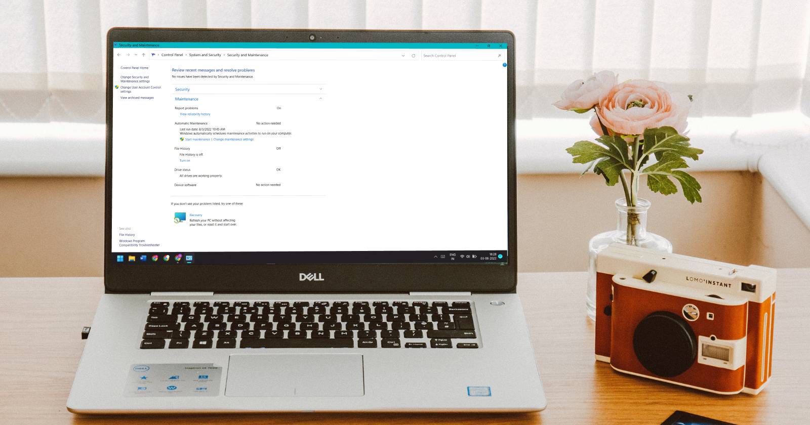 Отключить отчёты об ошибках Windows