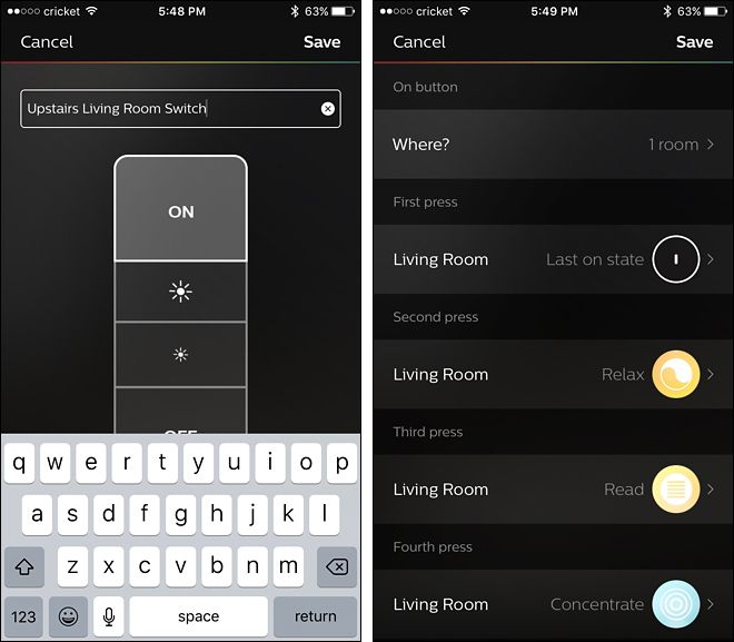 iConnectHue — стороннее приложение для расширенной настройки Hue