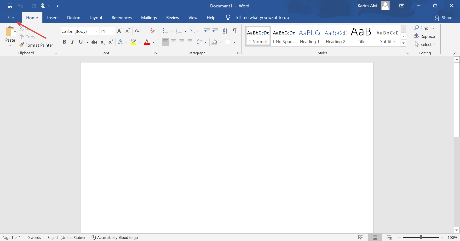 File menu to fix class not registered vba