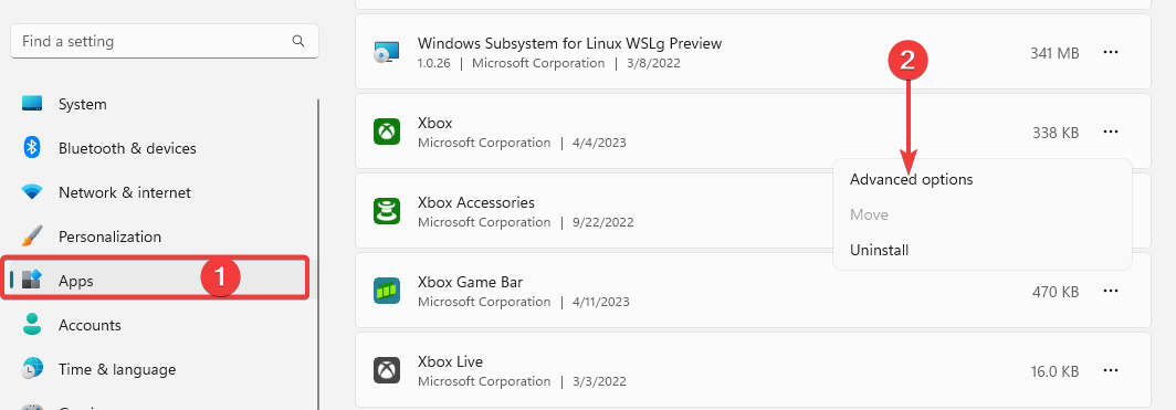 Параметры приложения Xbox: доступ к дополнительным параметрам