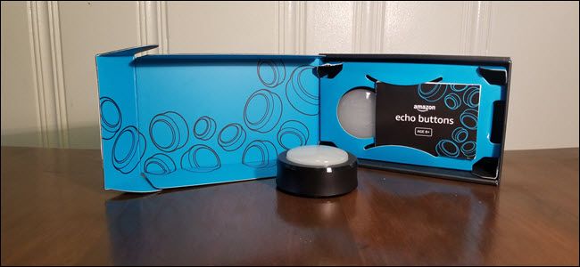 Echo Button как кнопка блокировки дома