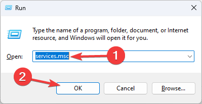 Services command Nessusd.exe