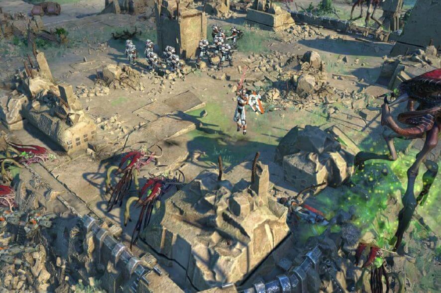 Как разделять армии в Age of Wonders: Planetfall