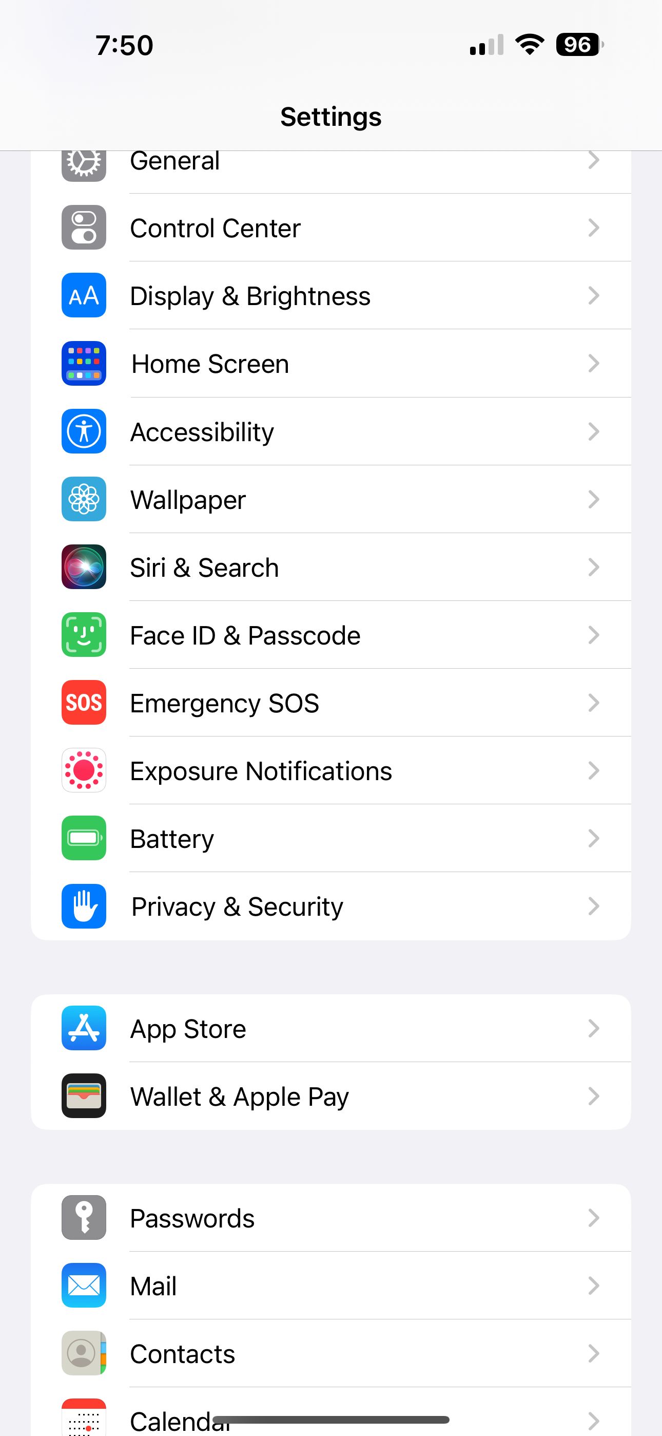 настройки siri и поиск