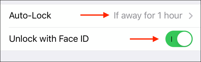 Опции автоблокировки в Telegram для iPhone