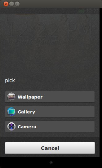 Долгое нажатие для смены обоев в Firefox OS