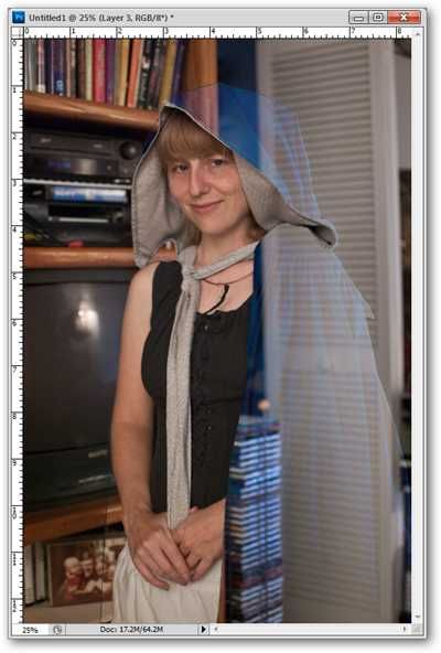 Финальный результат с подчисткой маской