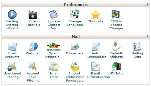 cPanel — панель управления хостингом