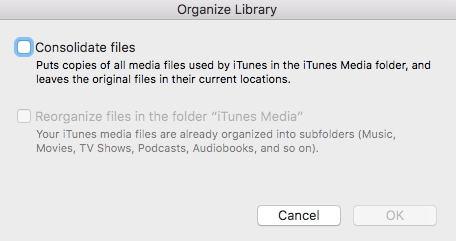 Консолидация iTunes