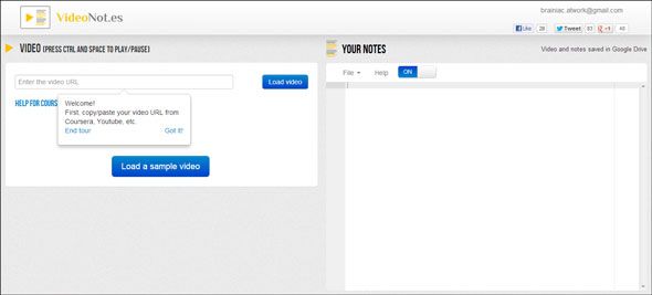 Загрузка видео по URL и готовность к записи заметок