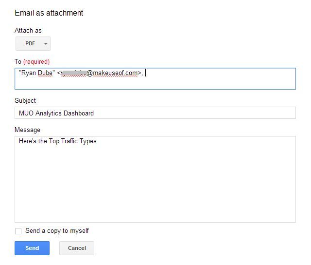 Готовый автоматизированный отчёт выглядит просто и профессионально