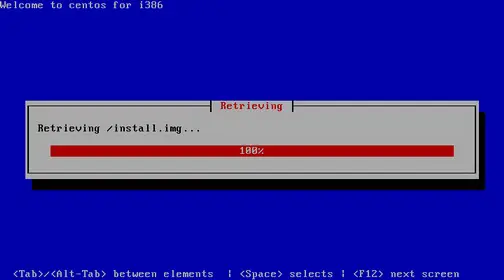 Ожидание завершения загрузки пакетов установки
