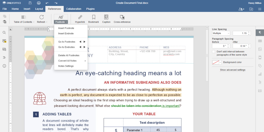 ONLYOFFICE Docs — установка в Docker